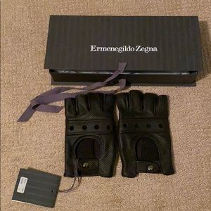 Brand new Zegna Maserati racing gloves